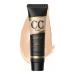 CC Cream Color Correction Cream with SPF 15+ All-In-One Full Coverage Foundation Concealer Full Coverage Anti-Redness Skin Tone Adjusting Sun Protection Natural Glowy Makeup Medium 30g 40.00 ml (Pack of 1) Medium
