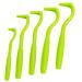 Tranquilique 5 PCS Tick Remover Tick Remover Tools for Dogs Cats Humans Flea Treatment Cat Entire Head & Body Pain-Free Tick Remover for Professional & Home 1.93+2.44+2.5inch 5/Pcs green