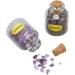 Chip Stones Set - Exquisite Colors in Glass Containers | 9 Mini Stone Bottles for DIY Projects - Portable & Versatile - Buy Online on SooperMarket.com