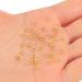 Beadia 18K Gold Plated Jump Rings 3mm 1200pcs for Non Tarnish Jewelry Making - Gold - Buy Online on SooperMarket.com
