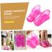 HAPINARY 1 Pair Foot Bath Shoes Foot Soaking Boots Foot Soak Shoes Foot Bath Container Foot Soaking Bath Shoes Foot Bath Bucket Foot Soak Bucket Boots Foot Soaking Shoes Foot Bath Boots 26.3x11cm Rosy - Buy Online on SooperMarket.com