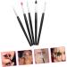 FOYTOKI 5pcs Silicone Eyeshadow Brush Glitter Eyeshadow Stick Glitter Outfit Lip Brush Plastic Handle - Buy Online on SooperMarket.com