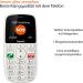 Gigaset GL390 White GSM - Senior Mobile Phone with SOS Button Large 2.2 Display & Easy-to-Use Keys | Compact Hearing Aid Compatible Cell Phone - Buy Online on SooperMarket.com