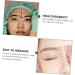 Angoily 2pcs Ink Eyebrow Makeup Stencil Makeup Brow Ruler Cosmetics Accessory Wire Box Draw a Line - Buy Online on SooperMarket.com
