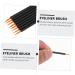 HAPINARY 200 Pcs Disposable Eyeliner Brush Eyeliner Blending Brush Cosmetic Eye Wands Gel Eyeliner Makeup Eye - Buy Online on SooperMarket.com