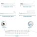 Portable High Frequency Facial Machine with 4 Glass Tubes - Handheld Home Face Skin Wand - Buy Online on SooperMarket.com