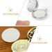 Healeved 50pcs Round Aroma Pads Essential Oil Diffuser Locket Necklace Refill Pads Pendant Perfume Oil Jewelry Oil Pads Humidifier Accessories for Car Room Office White 30mm - Buy Online on SooperMarket.com