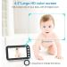 MYPIN 4.3'' LCD Wireless Video Baby Monitor with Camera and Night Vision - Two Way Audio, VOX Mode, Temperature Alert - nooie Baby Monitor HS0329 - Buy Online on SooperMarket.com