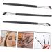 BELLIFFY 3pcs Set Eyeliner Tool Applicator Under Eye Concealer Brush Precision Concealer Brush Eye Brush Wood - Buy Online on SooperMarket.com