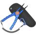 Lixada 20cm Multifunctional Fishing Pliers - Outdoor Line Cutter & Hook Remover Tackle Tool - Blue - Buy Online on SooperMarket.com
