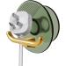 Veeteah Plug-in Cable Holder & Organizer - Toothbrush & Razor Hook Drill-Free Self-Adhesive Storage in Translucent Green - Buy Online on SooperMarket.com