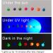 Ghost Light UV Resin 10ml x 4 - 7 Glow in the Dark Colors - Perfect for Luminous Flies - Hot Spots - Trigger Points - Buy Online on SooperMarket.com
