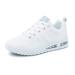 ANBIWANGLUO Women's Sneakers Sporty Running Shoes Lace-up Shoes Breathable Outdoor Cross Trainers for Jogging