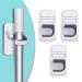 3PACK Broom Holder, Mop Holder, Self Adhesive No Drilling Super Anti-Slip Broom Mop Dustpan Hanger for Home, Kitchen, Garden, Garage Storage. (3-Pack)