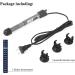 HITOP 50W Adjustable Aquarium Heater - Submersible Fish Tank Thermostat - Buy Online on SooperMarket.com