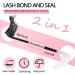 Qiveaory Lash Bond and Seal Kit 4 Pcs DIY Lash Extension with Waterproof Lashe Cluster Glue 72h Hold and Seal Lash Remover Tweezers Portable Eyelash Brush with Cap for Eyelash Extensions Beginners - Buy Online on SooperMarket.com