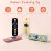Eoopoon Silicone TV Remote Control Baby Teething Toy | BPA Free Teether for Babies 3-18 Months | Soft Chew Toy for Boys and Girls - Black - Buy Online on SooperMarket.com