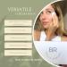 Organic Cotton Rounds Makeup Remover Pads - 200 Pack | Eco-Friendly Lint-Free Compostable & Ultra Soft for Nail Polish Removal - Triple Layer Quality - Buy Online on SooperMarket.com