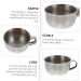 Magiclulu 7 DISCH Schrasiesifes - Long-lasting Stainless Steel Wet Shaving Bowl for Soap Bubbles - Buy Online on SooperMarket.com