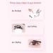 Heated Lash Curler - 2 Speed Temperature Control Fast Charging Electric Eyelash Curler (White) | Long Lasting Curling Tool for Effortless Beauty - Buy Online on SooperMarket.com