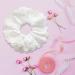 JEKUGOT Large White Lace Scrunchies for Women - Soft Elastic Hair Bands Thick Hair Ties Bobbles Ponytail Holders - Lolita Bulk Scrunchie Accessories for Ladies & Girls - Buy Online on SooperMarket.com