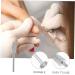 BELLIFFY Nail Polisher Nail File Drill Bit Under Nail Cleaner Tool Nail Drill Bit Nail Art Supplies Pedicure Tools Nail Polishing Manicure Pedicure Bit Nails Gel Grinder Plastic Major - Buy Online on SooperMarket.com