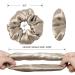 LILYSILK 100% Mulberry Silk Hair Scrunchie for Frizz Prevention - Coffee Color - Buy Online on SooperMarket.com