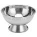Shaving Soap Dish Stabilized Base Stainless Steel Shaving Mug Shaving Cup Shaving Brush Holder For Home Shaving Salon
