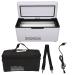 Electric Mini Cooler Box Portable Insulin Cooler Case USB LED Display with Fast Cooling and Arc Angle Design Display Car Medicine Fridge Button Type