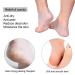 Silicone Gel Heel Socks for Plantar Fasciitis Relief and Skin Care - 2 Pairs - Buy Online on SooperMarket.com