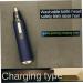 Shop Travel-Friendly Nose Hair Trimmer - Painless Electric Ear Hair Removal for Men | Blue Grooming Tool - Buy Online on SooperMarket.com