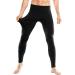 Inbike Running Trousers Compression Pants - Winter Lined Quick-Drying Leggings for Men & Women | LM8621-L Black - Buy Online on SooperMarket.com