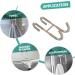 Cabilock 2pcs S Hook Towel Hanger Storage Hooks Door Hanging Hook Back Door Hanger Silver Stainless Steel - Buy Online on SooperMarket.com