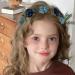 Flower Crown Floral Headband for Women Girls Flower Headbands for Girls Women Flowers for Hair Blue Floral Hair Accessories for Girls Teenagers Flower Hair Band Floral crown for Girls Women - Buy Online on SooperMarket.com