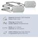 Personalized Dog ID Tags Set - 2 Chains & Silencers | Custom Embossing | Military Style Rambo Design - Buy Online on SooperMarket.com