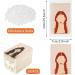Whaline 640Pcs Earring Cards Set for DIY Jewelry Display - Self-Seal Bags & Ear Backs - 8 Lady Style Designs - 2.4 x 3.5 Inch Brown Earring Holder Cards - Buy Online on SooperMarket.com