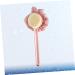 Healeved Bath Scrubber - Pink Handle Bath Brush Shower Sponge - Buy Online on SooperMarket.com