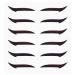 Cat Eye Makeup Double Eyelid Sticker: 36 Reusable Eyeliner and Lash Enhancer Stickers - Buy Online on SooperMarket.com