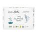 Eco by naty flushing baby wet wipes - 100% water compostable and herbal towels chemical -free and hypoallergenic baby cloths safe for sensitive baby skin (3 x 56 | 168 pieces) 56 pieces (3 Pack)