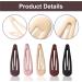 30 Matte Snap Hair Clips 1.9x0.55 Inch Metal Hair Clips Colorful Matte Hair Clips for Women Girls and Fine Hair (5 Colors) - Buy Online on SooperMarket.com