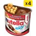 NUTELLA & GO! Hazelnut And Cocoa Spread With Breadsticks Snack Packs Perfect Bulk Snacks for Kids 52 Grams Pack of 4 Nutella & GO! 4 Pack - Buy Online on SooperMarket.com