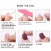 Brishow Coffin Artificial Nails - Long Gradient Ballerina Acrylic Press-On Nails (24pcs) for Women & Girls - Shop Now! - Buy Online on SooperMarket.com