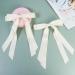 2 Pack Hair Bows for Women Beige Bow Hair Clips French Barrette with Long Silky Satin Hair Ribbons for Women Girls(Beige) - Buy Online on SooperMarket.com