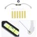 Baluue 1pc Microblading Eyebrow The Tools Eyebrow Measure Tool Silver Eyebrow Positioning Tool - Buy Online on SooperMarket.com