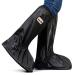 Overshoes Rain Boots Waterproof Anti-Snow Shoe Covers Reusable Rain Boots Protective Gear for Men and Women Galoshes Black X-Large