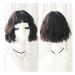 Buy BGHJUE Short Wavy Bob Lace Front Human Hair Wig - 9 Inch Dark Brown Honeypudding Color - International Shipping Available - Buy Online on SooperMarket.com