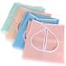 JuxYes Pack of 4 Waterproof Adult Bibs with Crumb Catcher - Washable Eating Care Bibs Reusable Terry Clothing Protectors Bibs for Elderly Seniors - Buy Online on SooperMarket.com