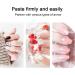 ILamourCar 720Pcs False Nail Stickers and Glue Set - 30 Sheets Double-Sided Tabs for Fake Nails Tips - Buy Online on SooperMarket.com