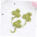 Operitacx 10pcs Socks Badge Sign Crocheted Shamrock Appliques Applique Patches Accessories Shoes and Hats - Buy Online on SooperMarket.com