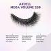 Ardell Mega Volume Lash 258 False Lashes - Curl Technology - 4 pairs - Buy Online on SooperMarket.com